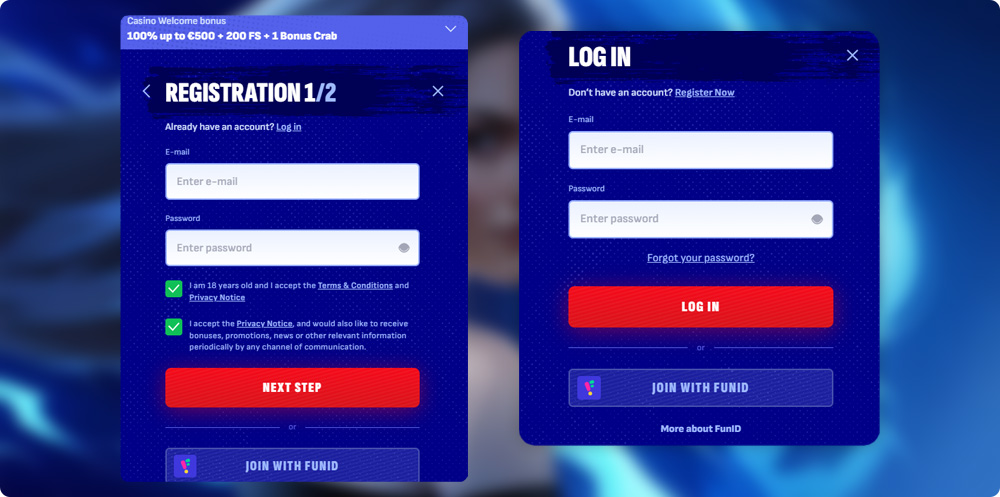 Bankonbet Casino Login and Registration